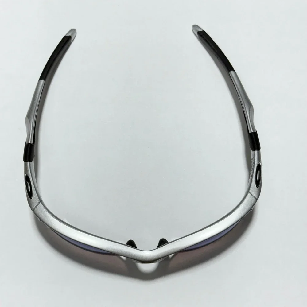 Oakley Half Jacket 2.0 Sunglasses Men OS Silver Black Iridium OO9154-06 Sport